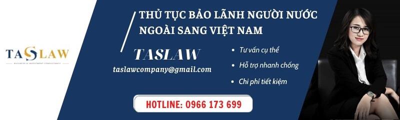 thủ tục bảo lãnh người nước ngoài vào việt nam